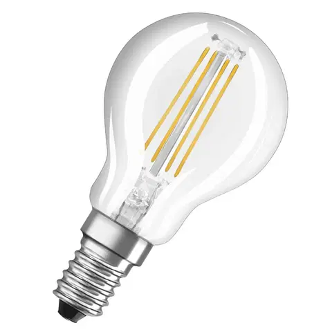 LED žárovky OSRAM LED Filament žárovka E14 4 W, teplá bílá, 3ks