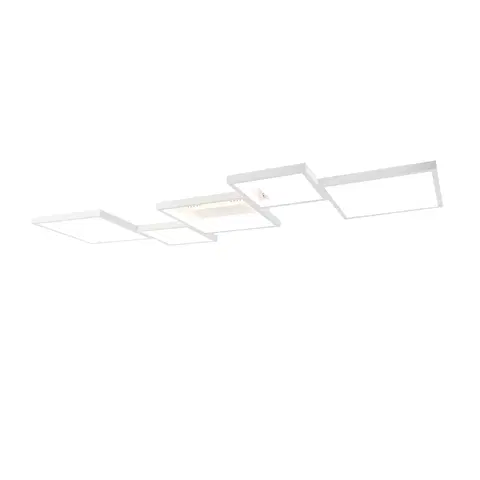 Stropni svitidla Stropní svítidlo bílé včetně LED 3 stupňové stmívatelné 5 světel - Lejo