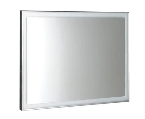 Koupelnová zrcadla SAPHO LUMINAR zrcadlo s LED osvětlením v rámu 700x500, chrom NL556