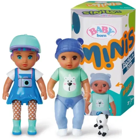 Hračky panenky ZAPF CREATION -  BABY born Minis Sada 2 panenek, verze 3
