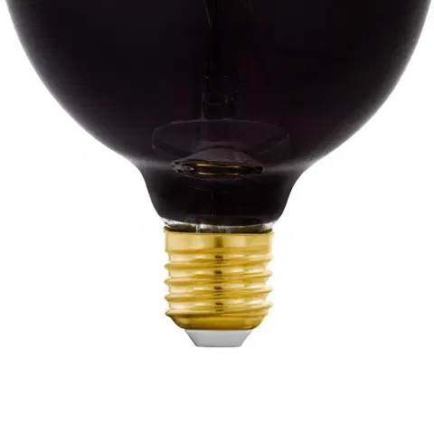 Stmívatelné LED žárovky EGLO LED žárovka E27 4W T120 1 800K filament smoky dim