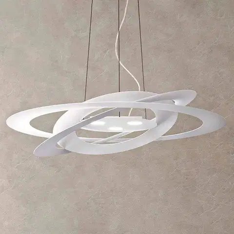 Závěsná světla Marchetti LED závěsné svítidlo Afelio bílé