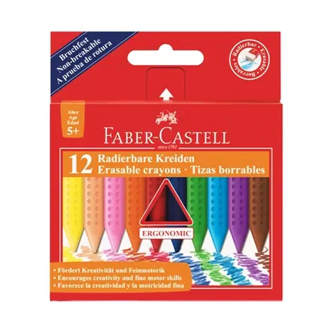 Hračky FABER CASTELL - Pastelky Faber-Castell Grip Plastic Colour