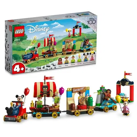 Hračky LEGO LEGO - Disney 43212 Slavnostní vláček Disney