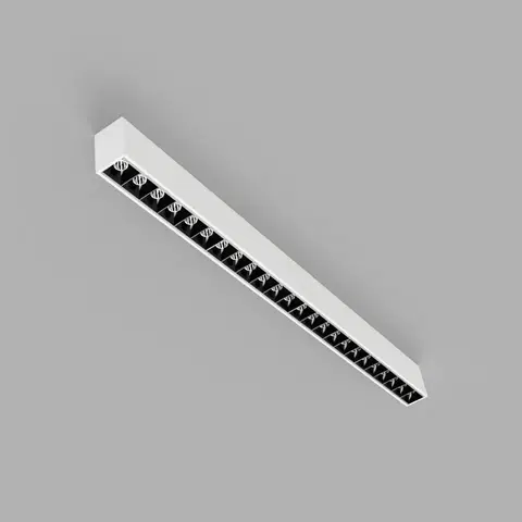 Stropní svítidla LI-EX LI-EX Kancelářské LED světlo pro povrchovou montáž Vzdálené 60 cm bílé