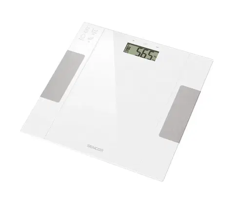 Osobní váhy Sencor Sencor - Chytrá osobní fitness váha 1xCR2032 bílá 