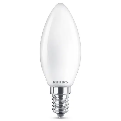 LED žárovky Philips Philips LED žárovka-svíčka E14 B35 4,3W 827 opál