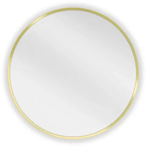 Koupelnová zrcadla MEXEN Loft zrcadlo 40 cm, zlatý rám 9850-040-040-000-50
