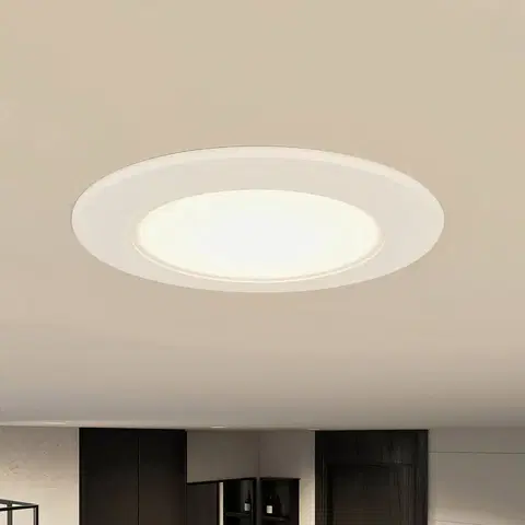 Podhledové světlo PRIOS Prios Rida LED podhledové světlo CCT 11,5cm 9W 10k