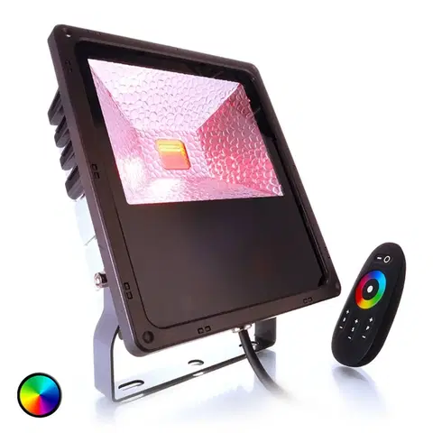 LED reflektory a svítidla s bodcem do země Deko-Light Venkovní LED reflektor Flood Color RF II 60 RGB