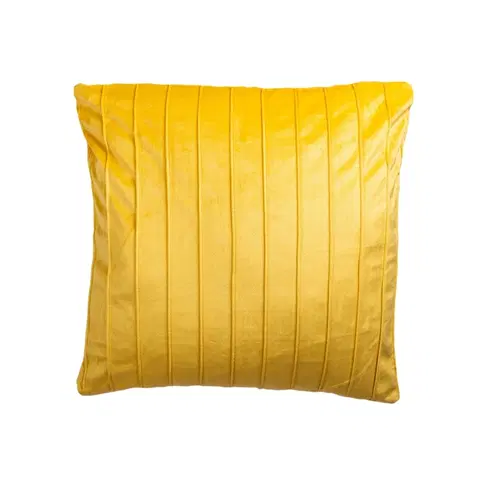 Povlečení Jahu Povlak na polštářek Stripe žlutá, 40 x 40 cm