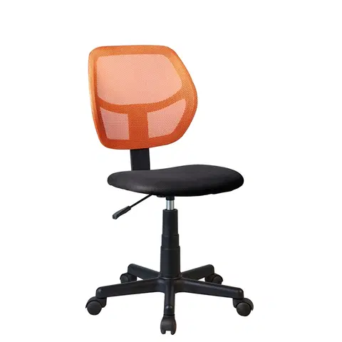 Dětské stoly a židle Kancelářská židle MESH Tempo Kondela Oranžová