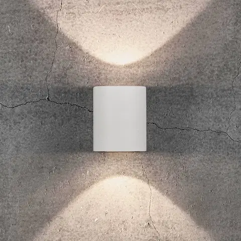 Venkovní nástěnná svítidla Nordlux LED venkovní nástěnné světlo Canto 2, 10 cm, bílé