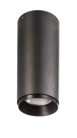 Moderní bodová svítidla Light Impressions Deko-Light stropní přisazené svítidlo, Lucea 6 W, DIM, 2700 K, 220-240V 800 lm tmavě černá RAL 9005 348214