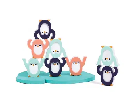 Hračky LUDI - Tučňáci akrobati do koupele