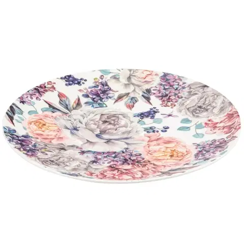 Talíře Altom Porcelánový dezertní talíř Lilac, 20 cm