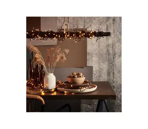 Vánoční dekorace Eglo Eglo 410815 - LED Venkovní vánoční řetěz GOLDEN 800xLED 21m IP44 teplá bílá 