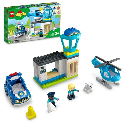 Hračky LEGO LEGO - Policejní stanice a vrtulník