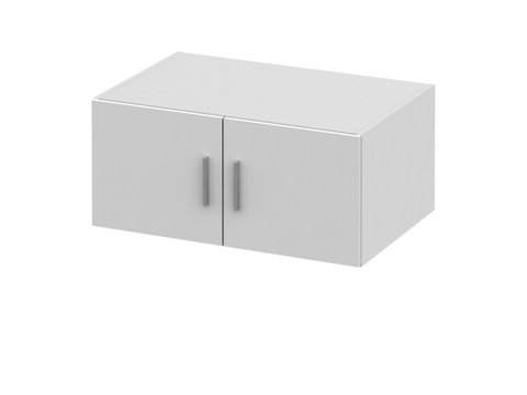 Šatní skříně FLIPPER nástavec na skříň 2D, bílý