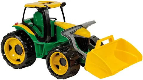Hračky LENA - Traktor S Lžící, Zeleno Žlutý