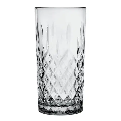 Sklenice Skleněná nápojová sklenička Water Grey M - 300 ml Clayre & Eef 6GL3470