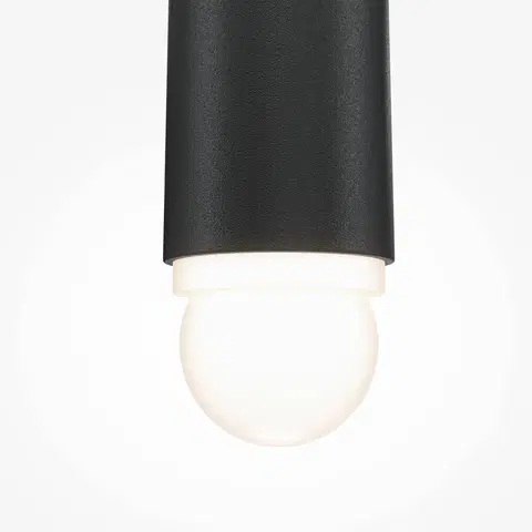 Závěsná světla Maytoni Závěsné svítidlo Maytoni Cascade LED, černé, 1 světlo