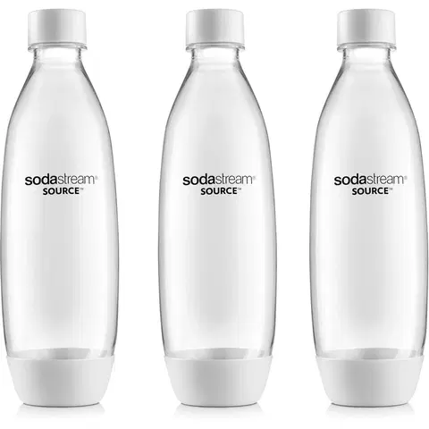 Sodastream a další výrobníky perlivé vody SODASTREAM Lahev SOURCE/PLAY 3Pack 1l bílá 