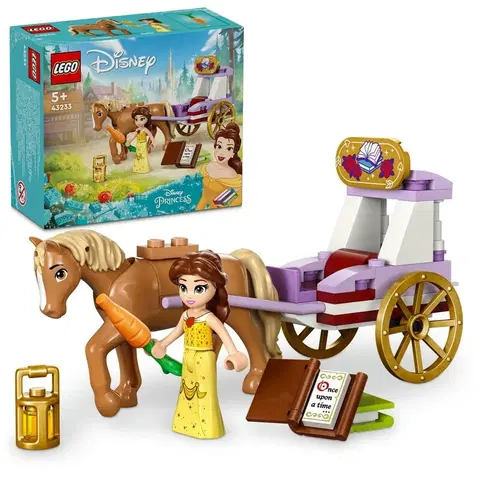 Hračky LEGO LEGO - Disney Princess 43233 Kráska a pohádkový kočár s koníkem