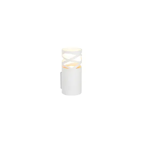 Nastenna svitidla Designové nástěnné svítidlo bílé - Arre