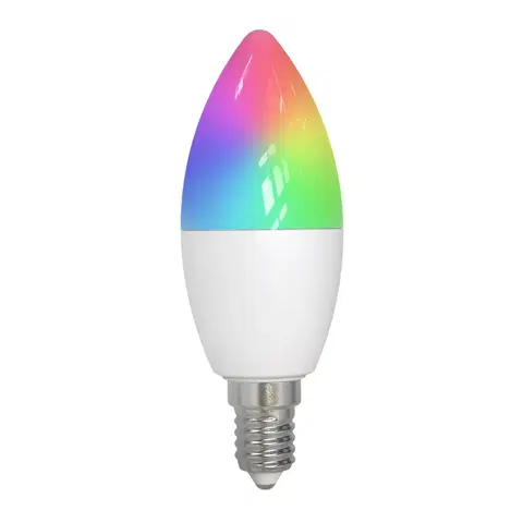 Chytré žárovky PRIOS Prios Smart LED žárovka E14 4,9W RGB Tuya WLAN matná CCT