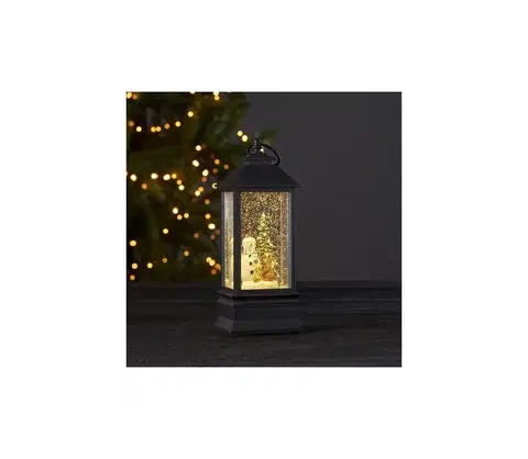 Vánoční dekorace Eglo Eglo 411232 - LED Vánoční dekorace VINTER 1xLED/0,064W/3xAAA černá 