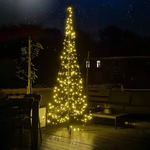 Umělý vánoční stromek Fairybell Vánoční stromek Fairybell 320 blikajících LED diod 300 cm
