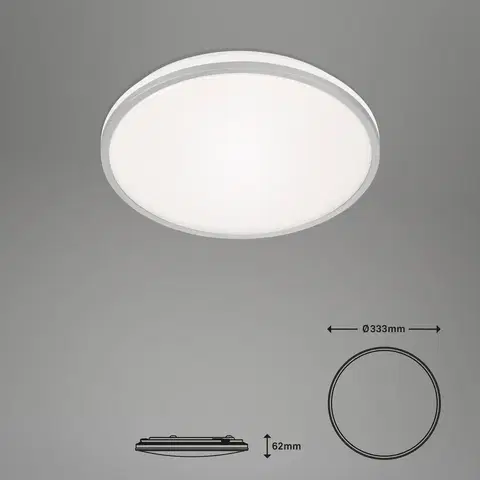 Inteligentní stropní svítidla Briloner LED stropní svítidlo Ivy S, stmívatelné, CCT, Ø 33 cm