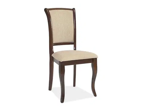 Židle Jídelní židle MN-SC Signal Ořech / béžová