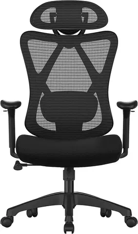 Kancelářské židle SONGMICS Kancelářská židle Morsa černá
