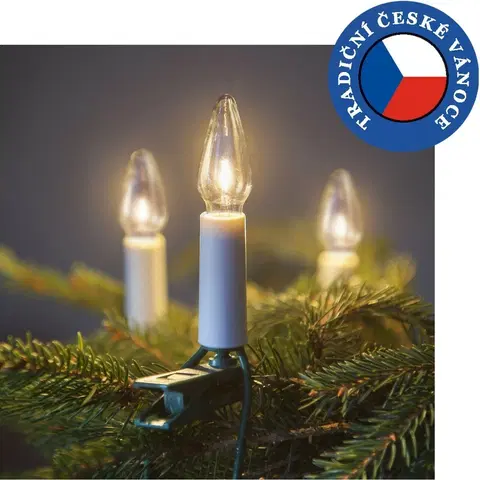 Vánoční dekorace Souprava Felicia SV-16, 16 žárovek, čirá