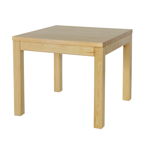 Jídelní stoly Jídelní stůl MULTICAULIS 90x90 cm, masiv borovice