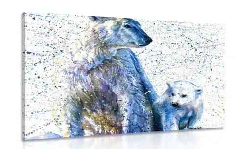 Obrazy zvířat Obraz lední medvědi