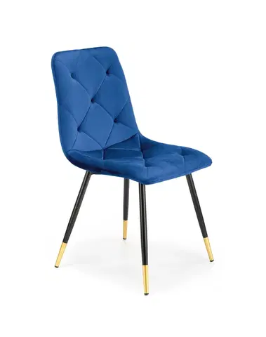 Židle HALMAR Židle MUSTARD K438 modrá