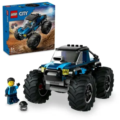Hračky LEGO LEGO -  City 60402 Modrý monster truck