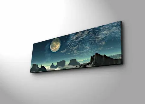 Obrazy Wallity Obraz s LED osvětlením SOUMRAK 30 x 90 cm