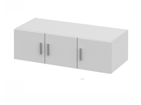 Šatní skříně FLIPPER nástavec na skříň 3D, bílý