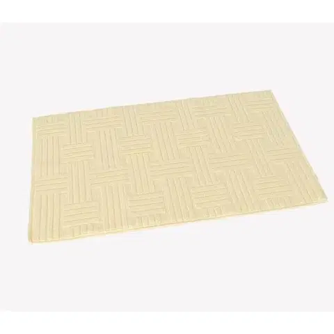 Koberce a koberečky Matějovský Koupelnová předložka Penny máslová, 50 x 80 cm
