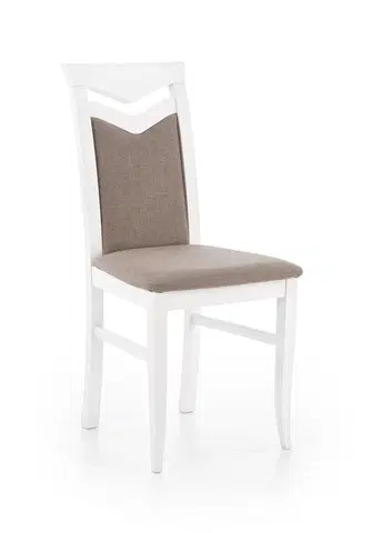 Židle Jídelní židle CITRONE Halmar Bílá