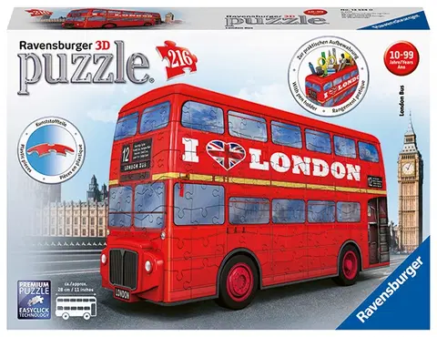 Hračky puzzle RAVENSBURGER - londýnský autobus 216 dílků