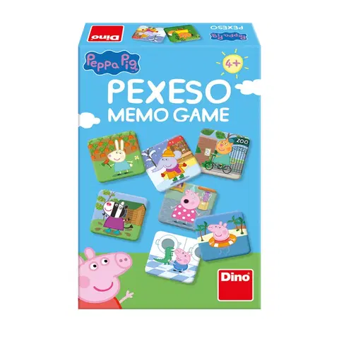 Hračky společenské hry DINO - Peppa Pig pexeso