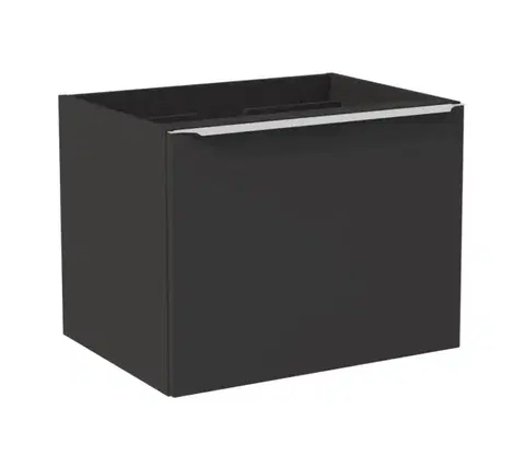 Koupelnový nábytek Comad Závěsná umyvadlová skříňka Santa Fe 82-60-B-2S černá