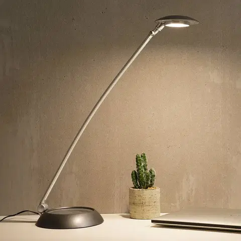 Stolní lampy Aluminor Dvojitě nastavitelná stolní lampa LED Forever, 8 W