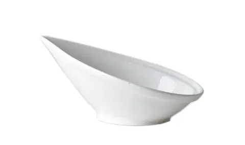 Mísy a misky Mondex Porcelánová mísa na salát BASIC bílá